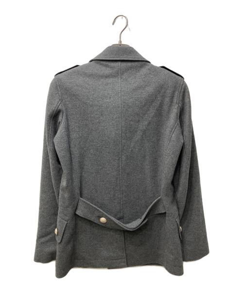PS Paul Smith（ＰＳポールスミス）PS Paul Smith (ＰＳポールスミス) シングルナポレオンコート グレー サイズ:Mの古着・服飾アイテム