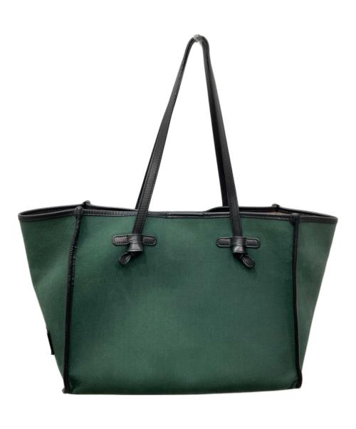 GIANNI CHIARINI（ジャンニ キアリーニ）GIANNI CHIARINI (ジャンニ キアリーニ) MARCELLA トートバッグ グリーンの古着・服飾アイテム