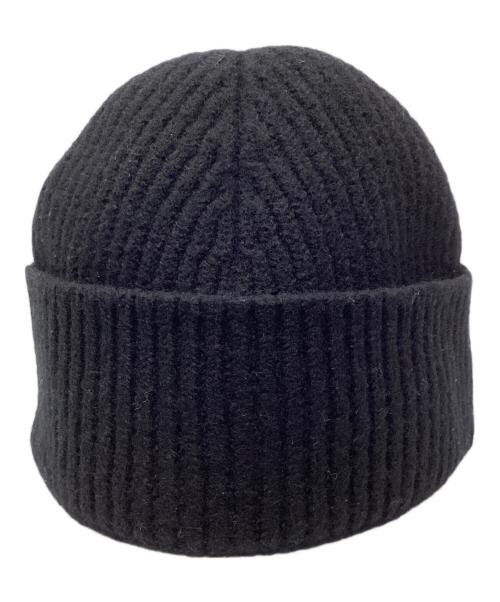 AMI Alexandre Mattiussi（アミアレクサンドルマテュッシ）AMI Alexandre Mattiussi (アミアレクサンドルマテュッシ) Ami de Cœur Beanie　「アミ・ド・クル・ビーニー」 ブラックの古着・服飾アイテム