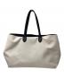 BURBERRY (バーバリー) Lewes Logo Canvas Tote　「ルイス ロゴ キャンバス トート」 アイボリー：30000円