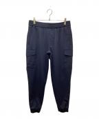 +CLOTHETクロスクローゼット）の古着「Matte Twist Cargo Jogger Pants　(マット　ツイスト　カーゴ　ジャガー　パンツ)」｜ネイビー