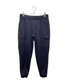 +CLOTHET（クロスクローゼット）の古着「Matte Twist Cargo Jogger Pants　(マット　ツイスト　カーゴ　ジャガー　パンツ)」｜ネイビー