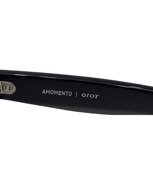 AMOMENTO（アモーメント）AMOMENTO (アモーメント) OROR (オルオル) サングラス ブラック サイズ:SIZE 49□24の古着・服飾アイテム