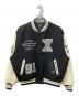 X-LARGE（エクストララージ）の古着「OG LOGO VARSITY JACKET/オリジナルロゴバーシティジャケット」｜ホワイト×ブラック