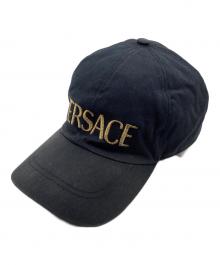 VERSACE（ヴェルサーチ）の古着「キャップ」｜ブラック