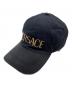 VERSACE（ヴェルサーチ）の古着「キャップ」｜ブラック