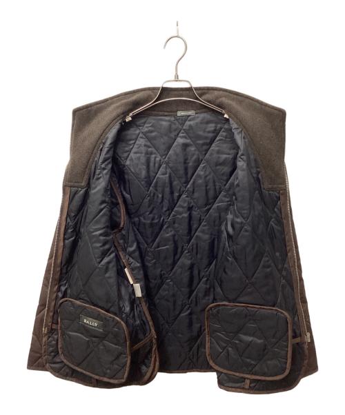 BALLY（バリー）BALLY (バリー) キルティングジャケット ブラウン サイズ:44の古着・服飾アイテム