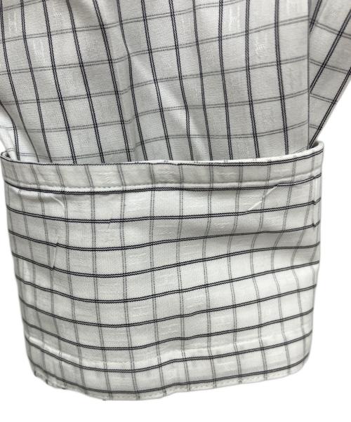 HERMES（エルメス）HERMES (エルメス) ドレスシャツ ホワイト サイズ:43/17の古着・服飾アイテム