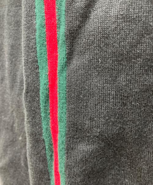 GUCCI（グッチ）GUCCI (グッチ) クルーネックニット ブラック サイズ:Sの古着・服飾アイテム