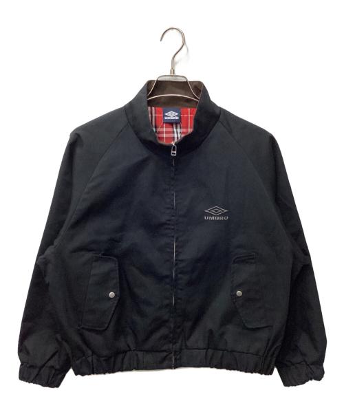 UMBRO（アンブロ）UMBRO (アンブロ) FREAK'S STORE (フリークスストア) 別注 ダック スタンドカラー ブルゾン ブラック サイズ:M 未使用品の古着・服飾アイテム
