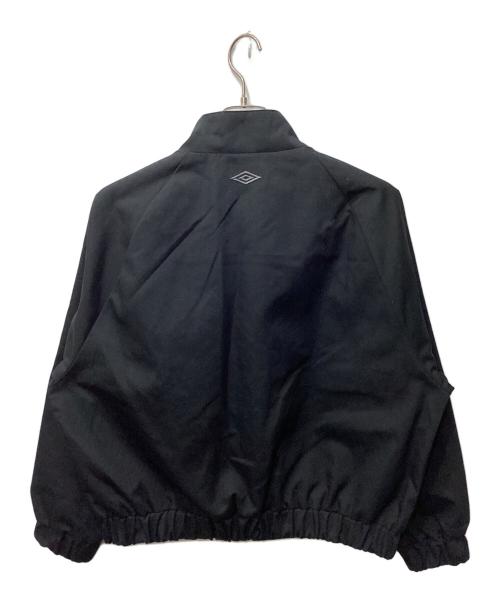 UMBRO（アンブロ）UMBRO (アンブロ) FREAK'S STORE (フリークスストア) 別注 ダック スタンドカラー ブルゾン ブラック サイズ:M 未使用品の古着・服飾アイテム