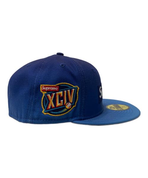 SUPREME（シュプリーム）Supreme (シュプリーム) New Era (ニューエラ) Gradient Box Logo New Era　(シュプリーム グラディエント ボックス ロゴ ニューエラ) ブルー サイズ:７ ３/4の古着・服飾アイテム