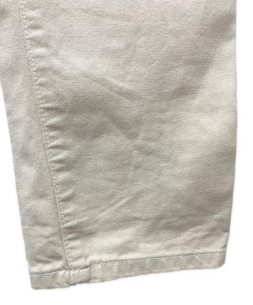 COMME des GARCONS JUNYA WATANABE MAN（コム デ ギャルソン ジュンヤ ワタナベ マン）COMME des GARCONS JUNYA WATANABE MAN (コム デ ギャルソン ジュンヤ ワタナベ マン) テーパードコットンパンツ ベージュ サイズ:Mの古着・服飾アイテム