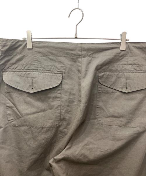 GUCCI（グッチ）GUCCI (グッチ) ドロストコットンパンツ ブラウン サイズ:46の古着・服飾アイテム