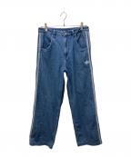 adidasアディダス）の古着「DENIM Firebird PANTS　(デニムファイヤーバードパンツ)」｜インディゴ