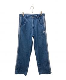 adidas（アディダス）の古着「DENIM Firebird PANTS　(デニムファイヤーバードパンツ)」｜インディゴ