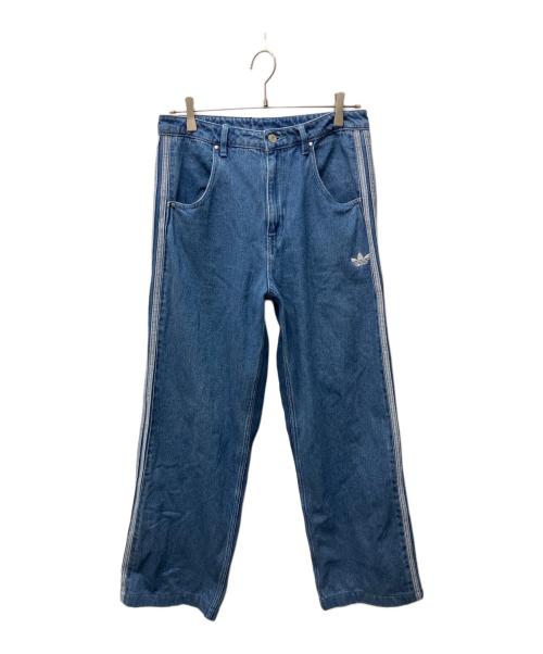 adidas（アディダス）adidas (アディダス) DENIM Firebird PANTS　(デニムファイヤーバードパンツ) インディゴ サイズ:32の古着・服飾アイテム