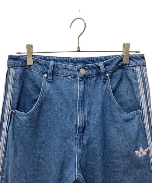 adidas（アディダス）adidas (アディダス) DENIM Firebird PANTS　(デニムファイヤーバードパンツ) インディゴ サイズ:32の古着・服飾アイテム