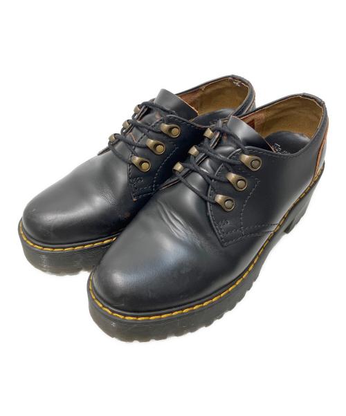 Dr.Martens（ドクターマーチン）Dr.Martens (ドクターマーチン) LEONA ローシューズ ブラック サイズ:採寸参照の古着・服飾アイテム