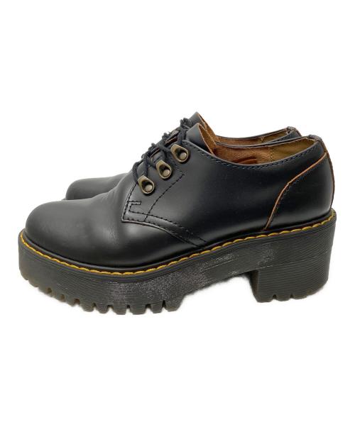 Dr.Martens（ドクターマーチン）Dr.Martens (ドクターマーチン) LEONA ローシューズ ブラック サイズ:採寸参照の古着・服飾アイテム