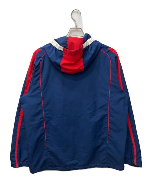 UMBRO（アンブロ）UMBRO (アンブロ) スラッシュデザインワッペン付きウインドブレーカー ネイビー サイズ:Lの古着・服飾アイテム