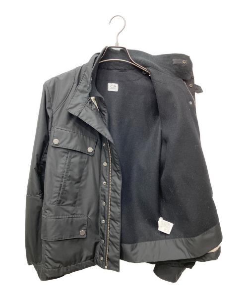 C.P COMPANY（シーピーカンパニー）C.P COMPANY (シーピーカンパニー) DUAL LAYER TREATED POLY FIELD JACKET　(デュアル・レイヤー・トリーティド・ポリ・フィールド・ジャケット) ブラック サイズ:48の古着・服飾アイテム