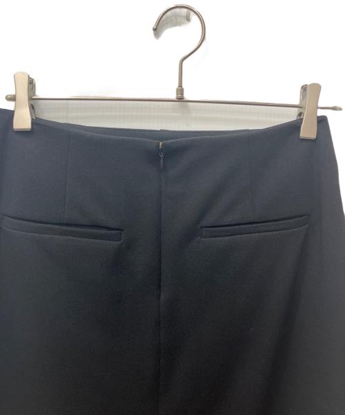 journal standard L'essage（ジャーナルスタンダード レサージュ）journal standard L'essage (ジャーナルスタンダード レサージュ) ウォッシャブルカットジョーゼットスカート ブラック サイズ:36の古着・服飾アイテム
