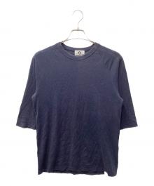 GOODENOUGH（グッドイナフ）の古着「初期タグ 7分丈ラグランカットソー」｜ネイビー