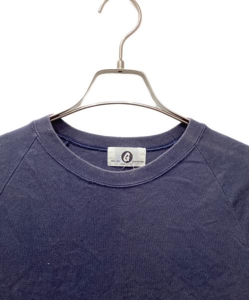 GOODENOUGH（グッドイナフ）GOODENOUGH (グッドイナフ) 初期タグ 7分丈ラグランカットソー ネイビー サイズ:２の古着・服飾アイテム