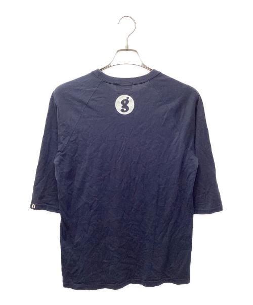 GOODENOUGH（グッドイナフ）GOODENOUGH (グッドイナフ) 初期タグ 7分丈ラグランカットソー ネイビー サイズ:２の古着・服飾アイテム