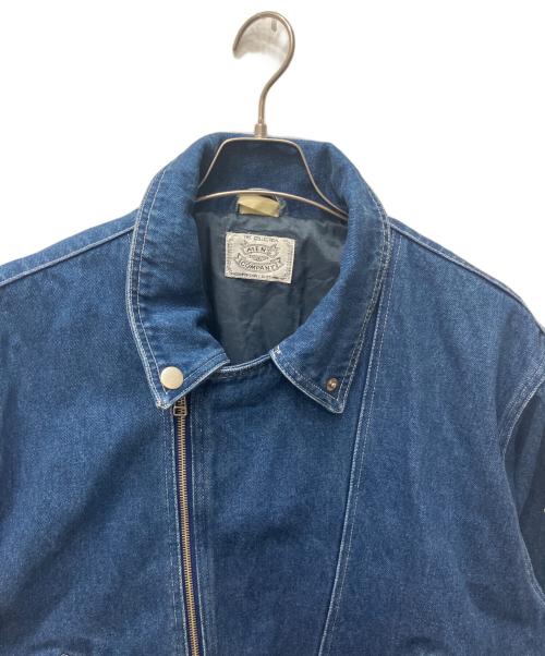 USED（ユーズド）USED (ユーズド) デニムライダースジャケット インディゴ サイズ:表記無しの古着・服飾アイテム