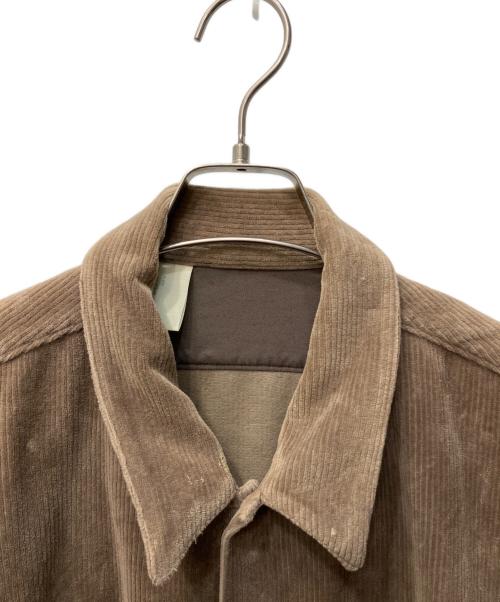 N.HOOLYWOOD（エヌ ハリウッド）N.HOOLYWOOD (エヌ ハリウッド) BIG SHIRT / コーデュロイシャツ ブラウン サイズ:38の古着・服飾アイテム
