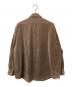 N.HOOLYWOOD (エヌ ハリウッド) BIG SHIRT / コーデュロイシャツ ブラウン サイズ:38：10000円