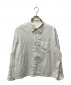 N.HOOLYWOODエヌ ハリウッド）の古着「BOXED SILHOUETTE SHIRTS　(ボックスシルエットシャツ)」｜ホワイト