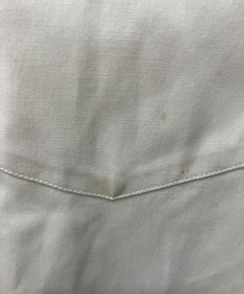 N.HOOLYWOOD（エヌ ハリウッド）N.HOOLYWOOD (エヌ ハリウッド) BOXED SILHOUETTE SHIRTS　(ボックスシルエットシャツ) ホワイト サイズ:40の古着・服飾アイテム