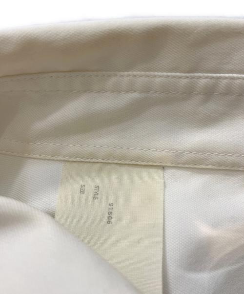 N.HOOLYWOOD（エヌ ハリウッド）N.HOOLYWOOD (エヌ ハリウッド) BOXED SILHOUETTE SHIRTS　(ボックスシルエットシャツ) ホワイト サイズ:40の古着・服飾アイテム