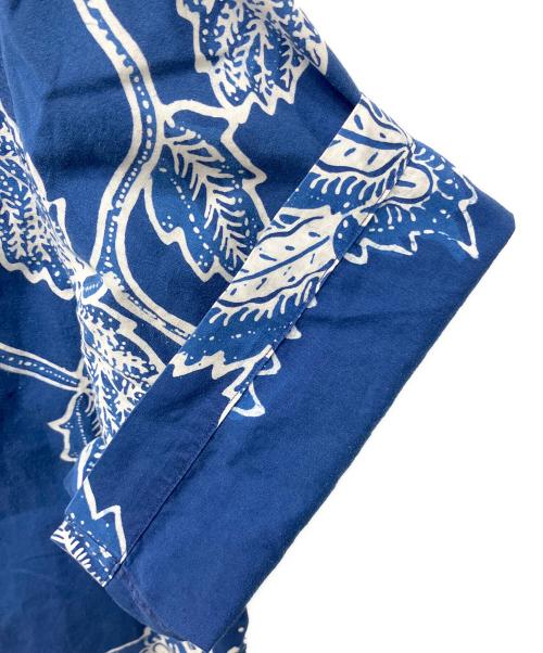 POLO RALPH LAUREN（ポロ・ラルフローレン）POLO RALPH LAUREN (ポロ・ラルフローレン) コットンアロハシャツ ブルー サイズ:Lの古着・服飾アイテム