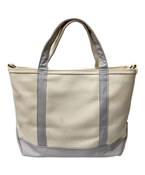 L.L.Bean（エルエルビーン）L.L.Bean (エルエルビーン) 2WAYキャンバストートバッグ ベージュの古着・服飾アイテム