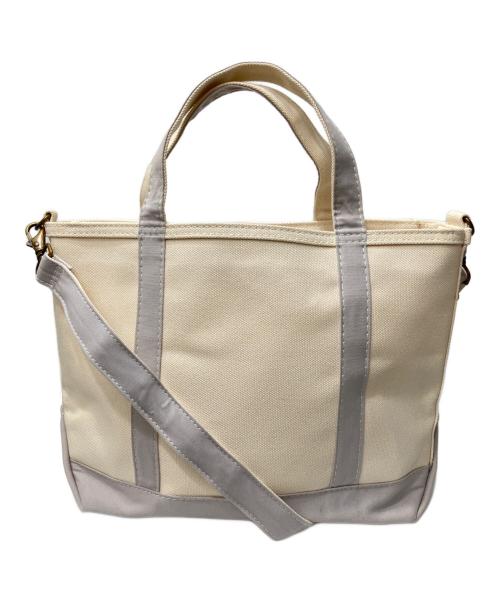 L.L.Bean（エルエルビーン）L.L.Bean (エルエルビーン) 2WAYキャンバストートバッグ ベージュの古着・服飾アイテム