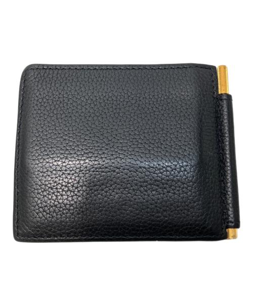 TOM FORD（トムフォード）TOM FORD (トムフォード) マネークリップウォレット ブラックの古着・服飾アイテム