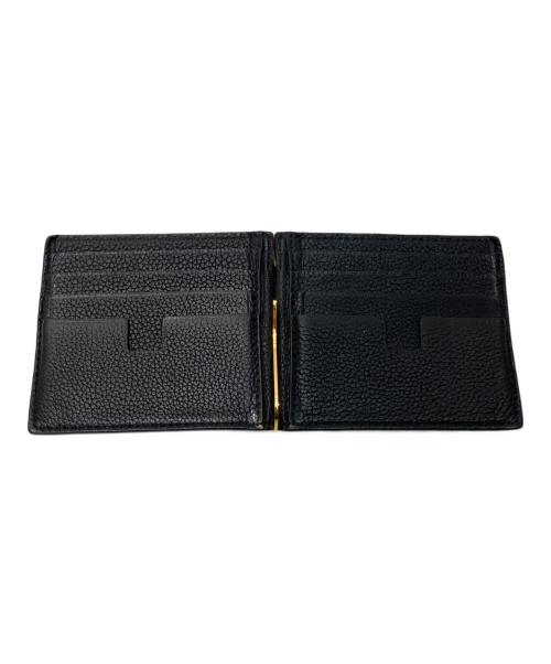TOM FORD（トムフォード）TOM FORD (トムフォード) マネークリップウォレット ブラックの古着・服飾アイテム