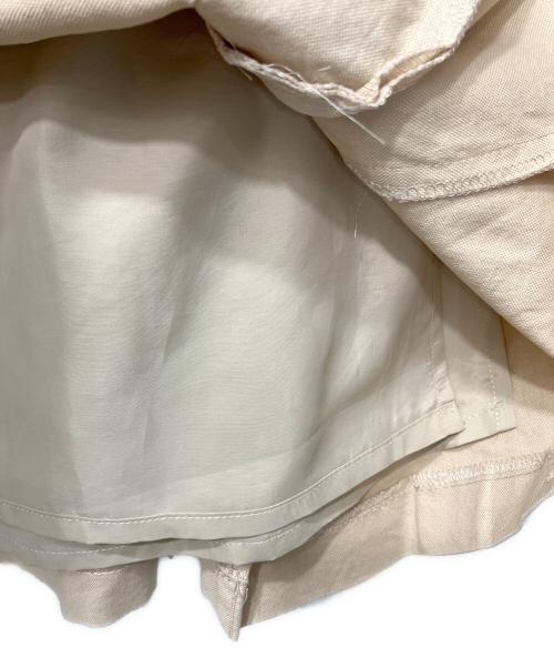 BURBERRY BLUE LABEL（バーバリー ブルー レーベル）BURBERRY BLUE LABEL (バーバリー ブルー レーベル) ミニスカート ベージュ サイズ:38の古着・服飾アイテム