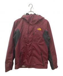 THE NORTH FACE（ザ ノース フェイス）の古着「CINDER TRI ジャケット」｜ブラック×バーガンディー