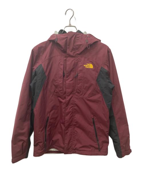 THE NORTH FACE（ザ ノース フェイス）THE NORTH FACE (ザ ノース フェイス) CINDER TRI ジャケット ブラック×バーガンディー サイズ:Sの古着・服飾アイテム