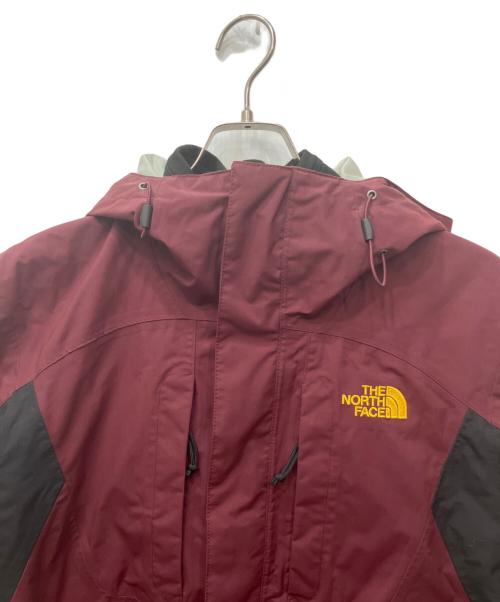 THE NORTH FACE（ザ ノース フェイス）THE NORTH FACE (ザ ノース フェイス) CINDER TRI ジャケット ブラック×バーガンディー サイズ:Sの古着・服飾アイテム