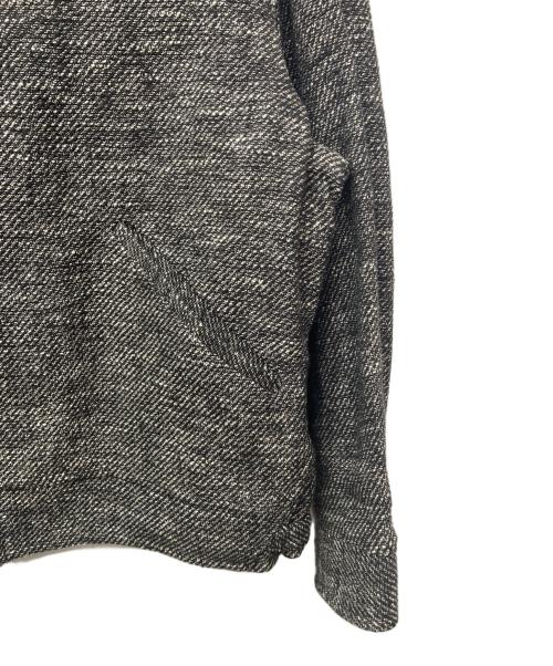LIDnM（リドム）LIDnM (リドム) ツイードライクジップジャケット ベージュ サイズ:Ｍの古着・服飾アイテム