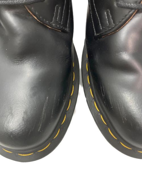 Dr.Martens（ドクターマーチン）Dr.Martens (ドクターマーチン) AMORY 3ホールヒールシューズ ブラック サイズ:38の古着・服飾アイテム