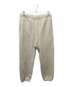 Snow peakスノーピーク）の古着「Recycled Cotton Sweat Pants（リサイクルコットンスウェットパンツ）」｜アイボリー