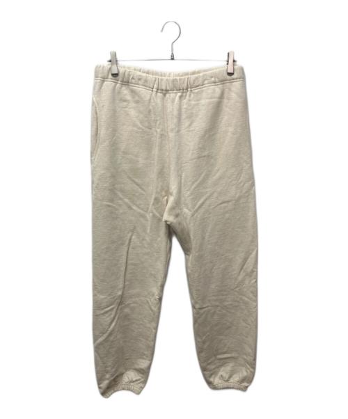 Snow peak（スノーピーク）snow peak (スノーピーク) Recycled Cotton Sweat Pants（リサイクルコットンスウェットパンツ） アイボリー サイズ:Lの古着・服飾アイテム