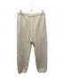 snow peak（スノーピーク）の古着「Recycled Cotton Sweat Pants（リサイクルコットンスウェットパンツ）」｜アイボリー